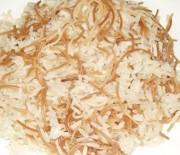 Мой любимый гарнир: рис с жаренной вермишелью